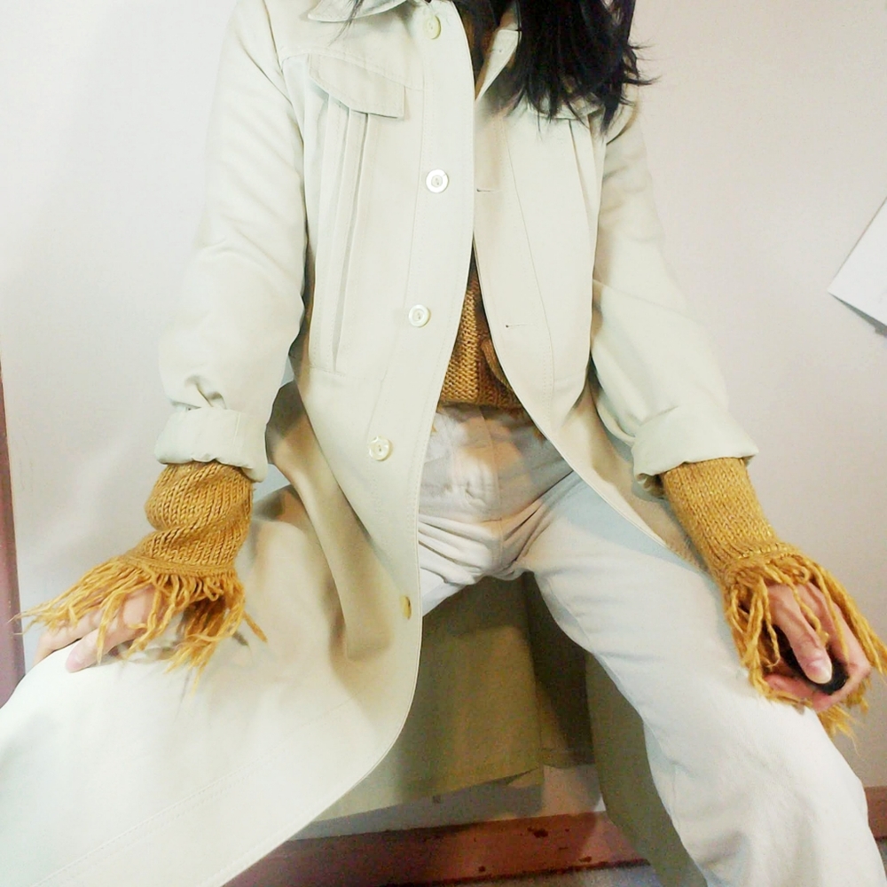 London Fog Khaki Trench Coat (Vintage)